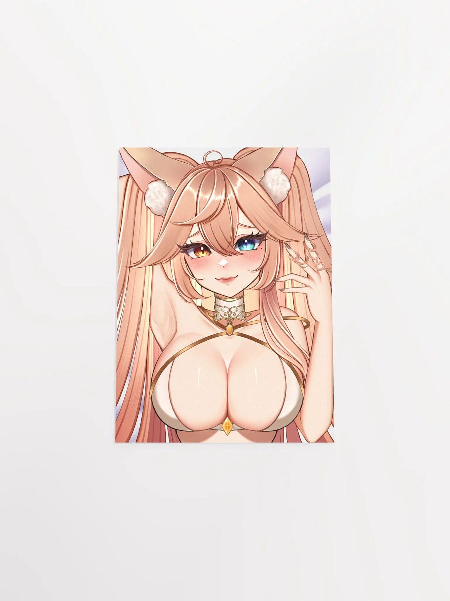 Light Peach Poster (Booba Mousepad Design) product image (4)