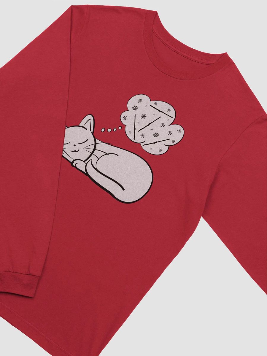 Alto Flute PJ - Dreaming of Flutes and Snowflakes Long Sleeve Tee - Unisex Fit product image (3)