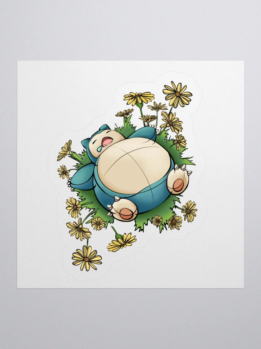 "Snoozing" Sticker product image (5)