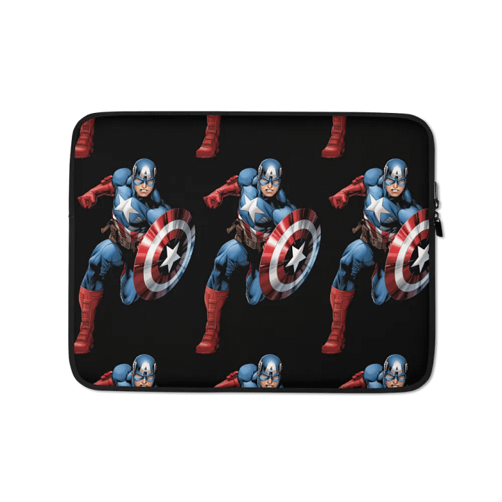 Avenger Captain America Star-Spangled Guardian Laptop Sleeve product image (1)