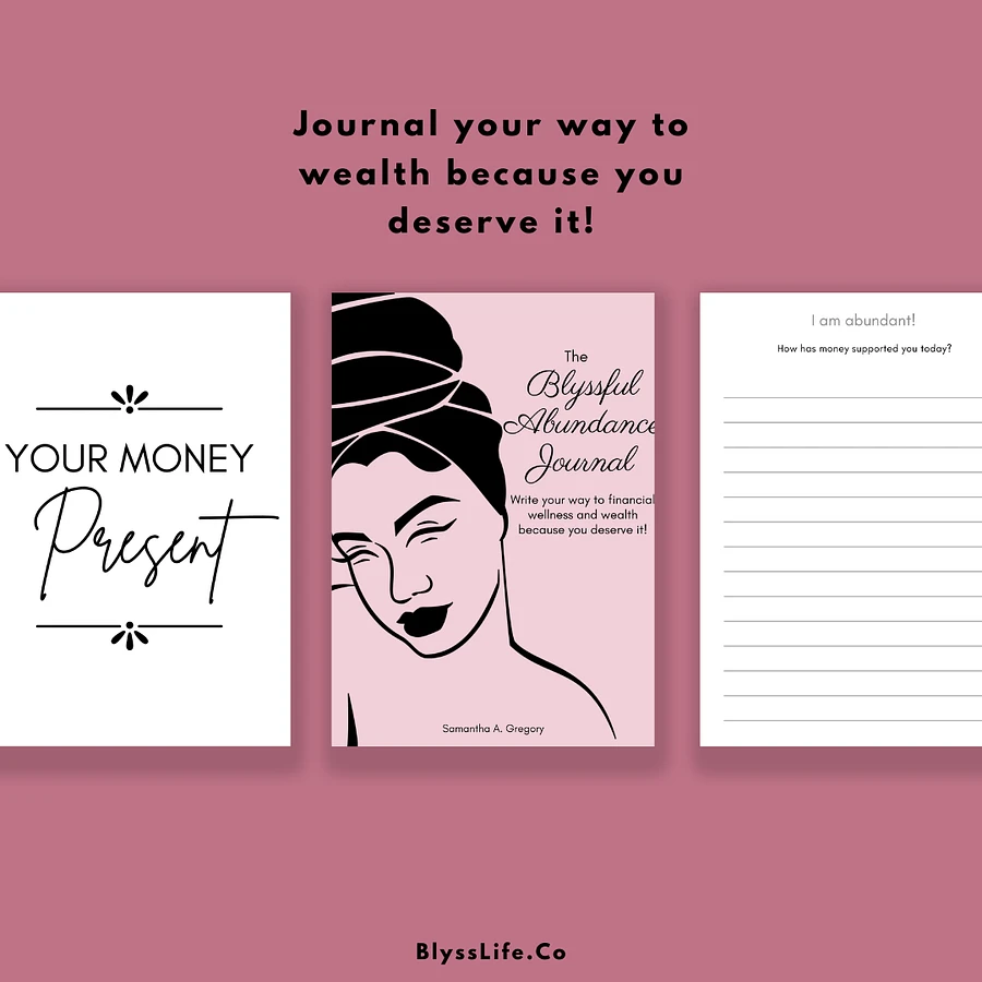 Blyssful Abundance Journal product image (3)
