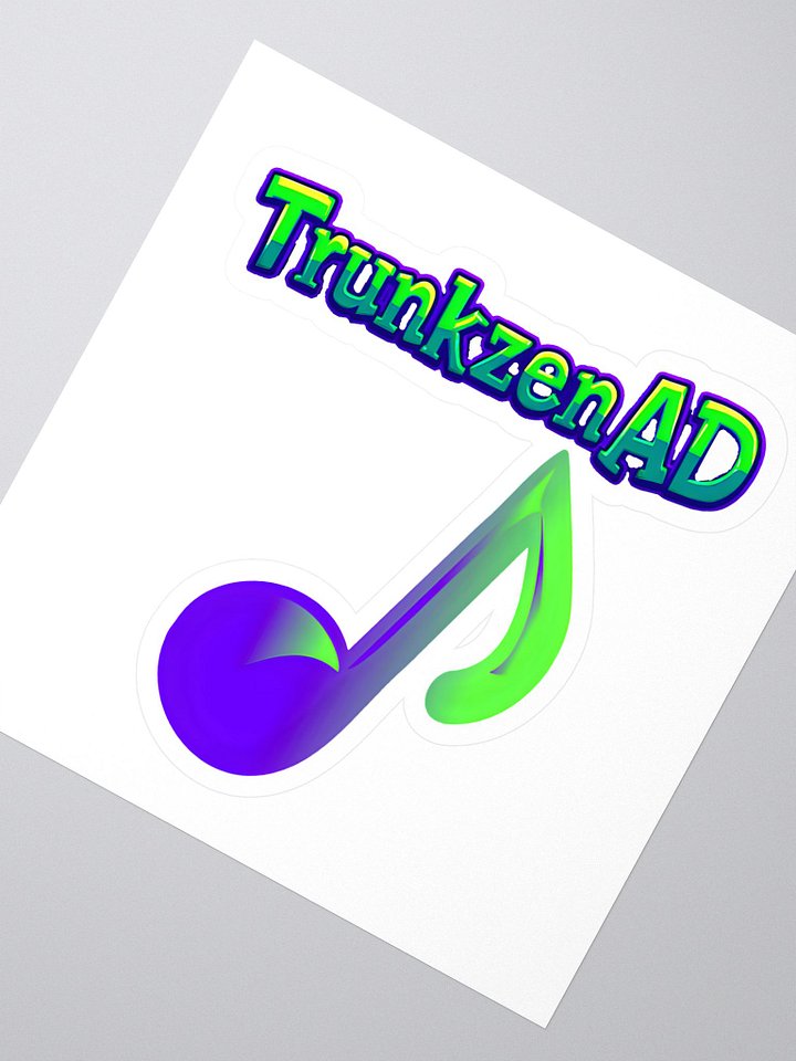 TZAD logo 3 sticker product image (2)