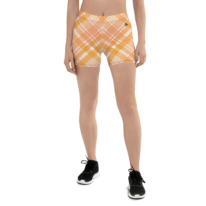 Sunset Plaid Delight Shorts product image (1)