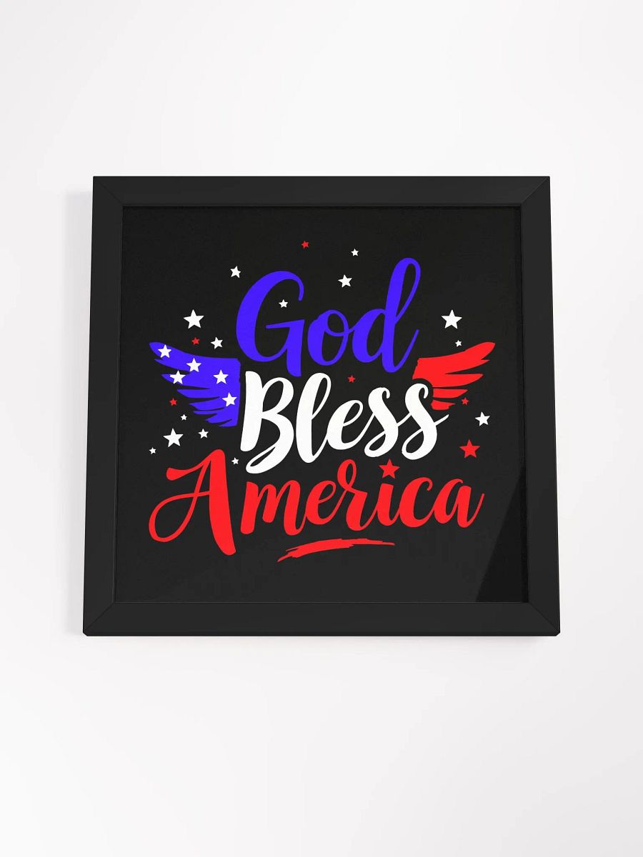 Framed Art: God Bless America product image (4)