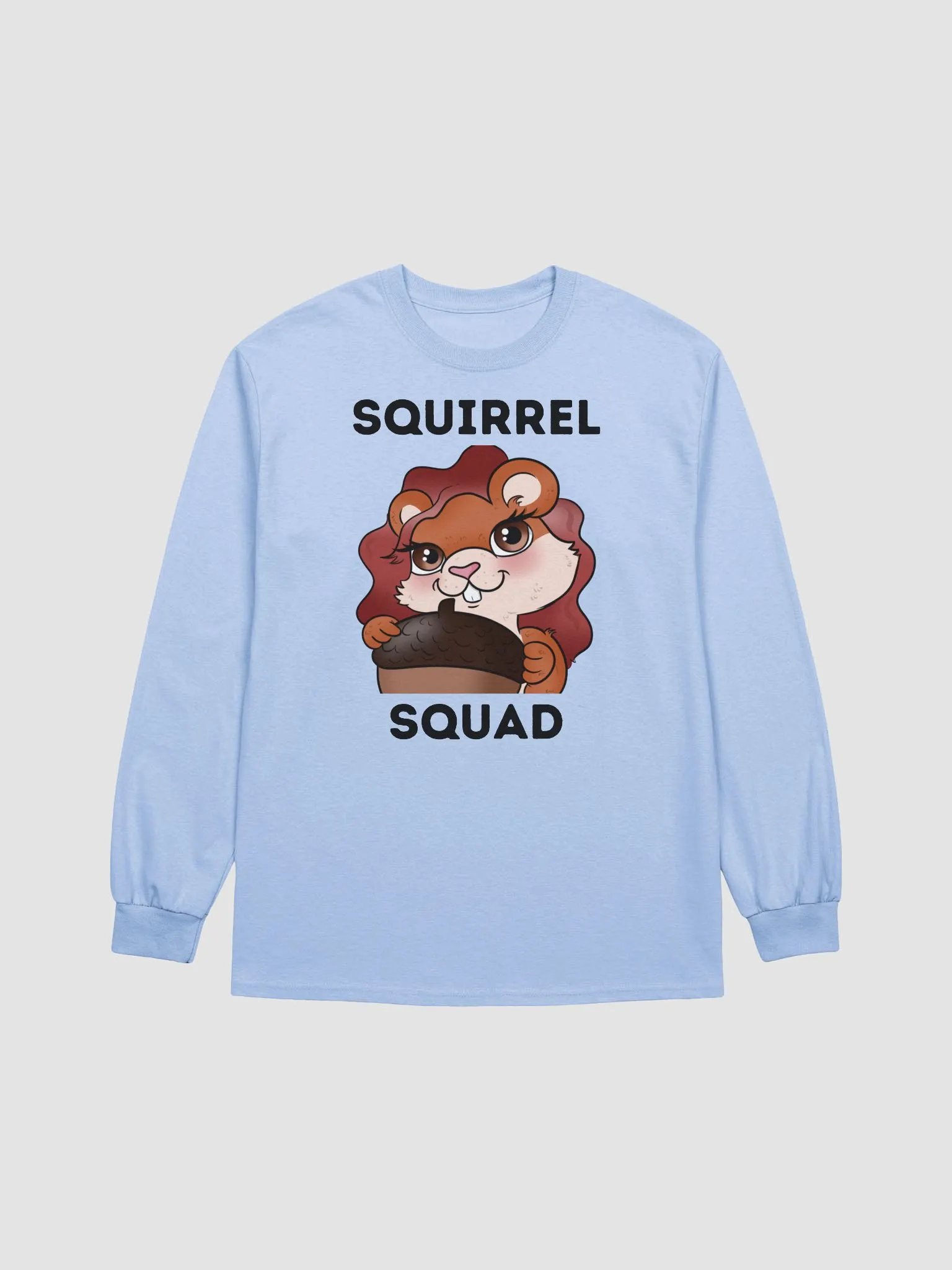 Squirrel Squad Long Sleeve Tshirt Light product image (1)