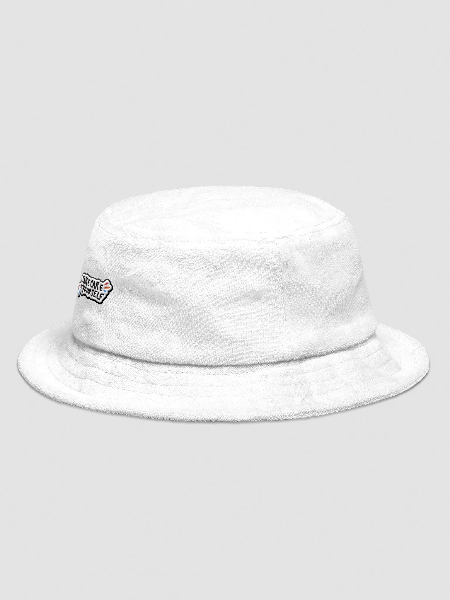 Take Care of Yourself Terry Cloth Bucket Hat product image (23)
