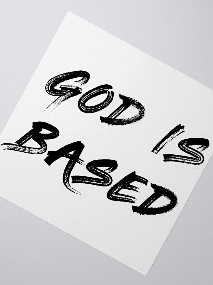 God is Based (Black) product image (5)