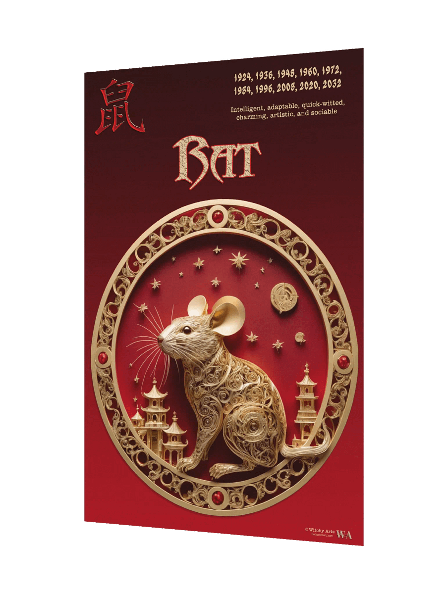 Chinese Zodiac Poster - RAT product image (9)
