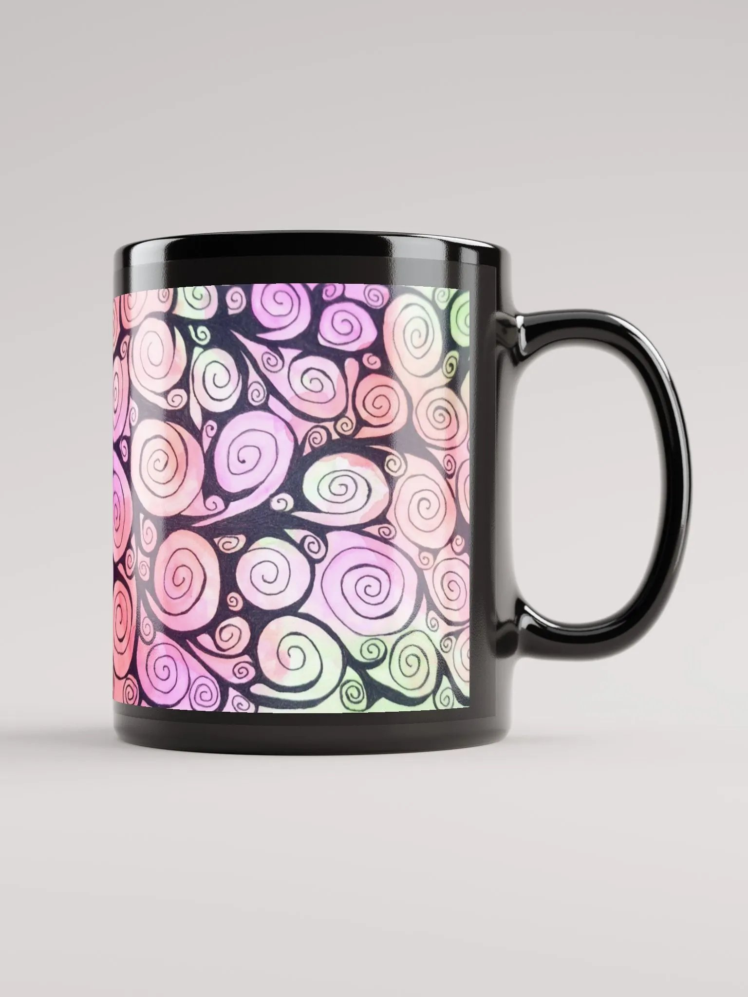 Whimsical Spiral Swirl Mug product image (1)