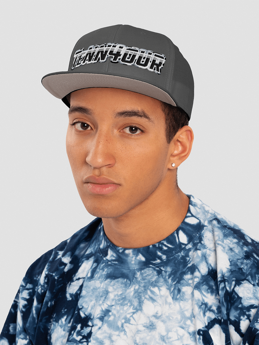 TENN4OUR BLACK CAMO (EMBROIDERED) SNAPBACK CAP product image (6)