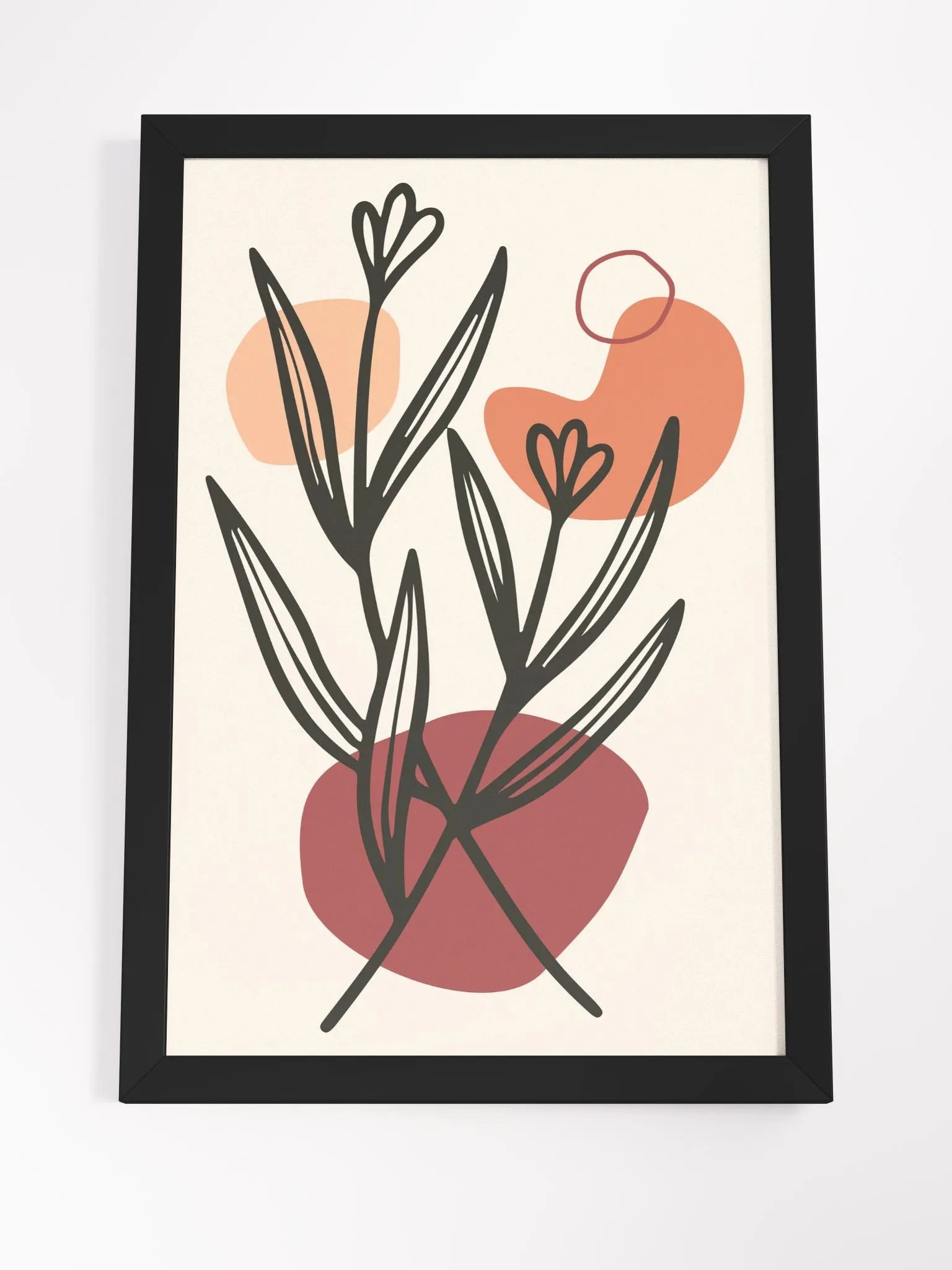 Botanical Lines Framed Poster product image (21)