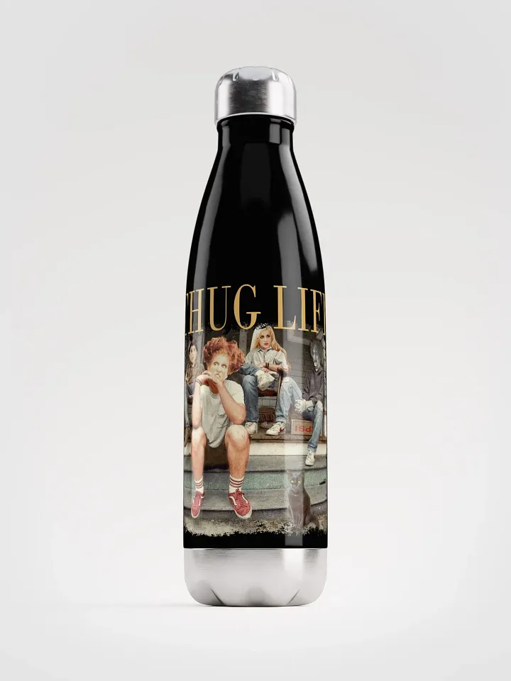 'Thug Life Retro Witch Sisters' Stainless Steel Water Bottle product image (2)