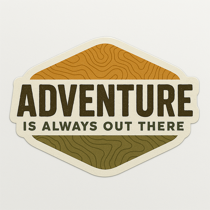 Adventure Is Always Out There Sticker product image (2)