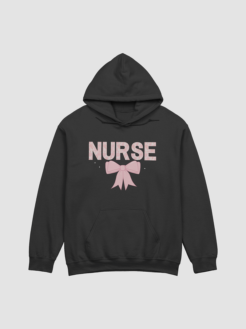 Feminine Nurse Floral Hoodie