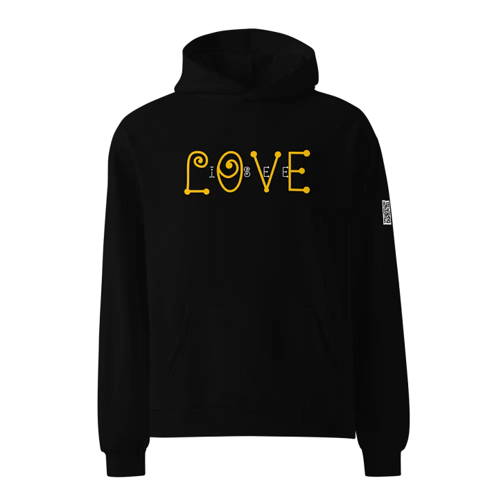 I See Love - AS Colour Premium OS UniHoodie product image (1)