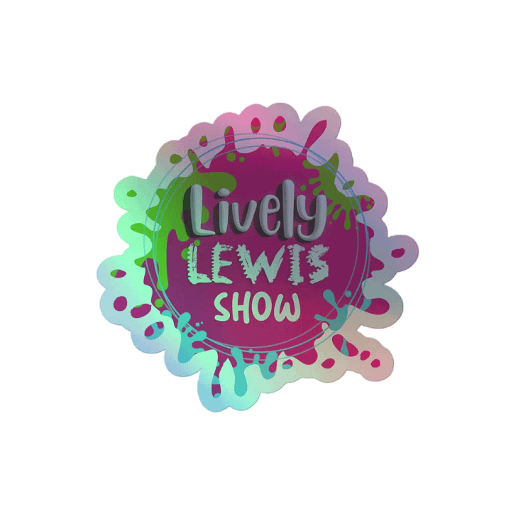 Lively Lewis Show Holographic Sticker product image (2)