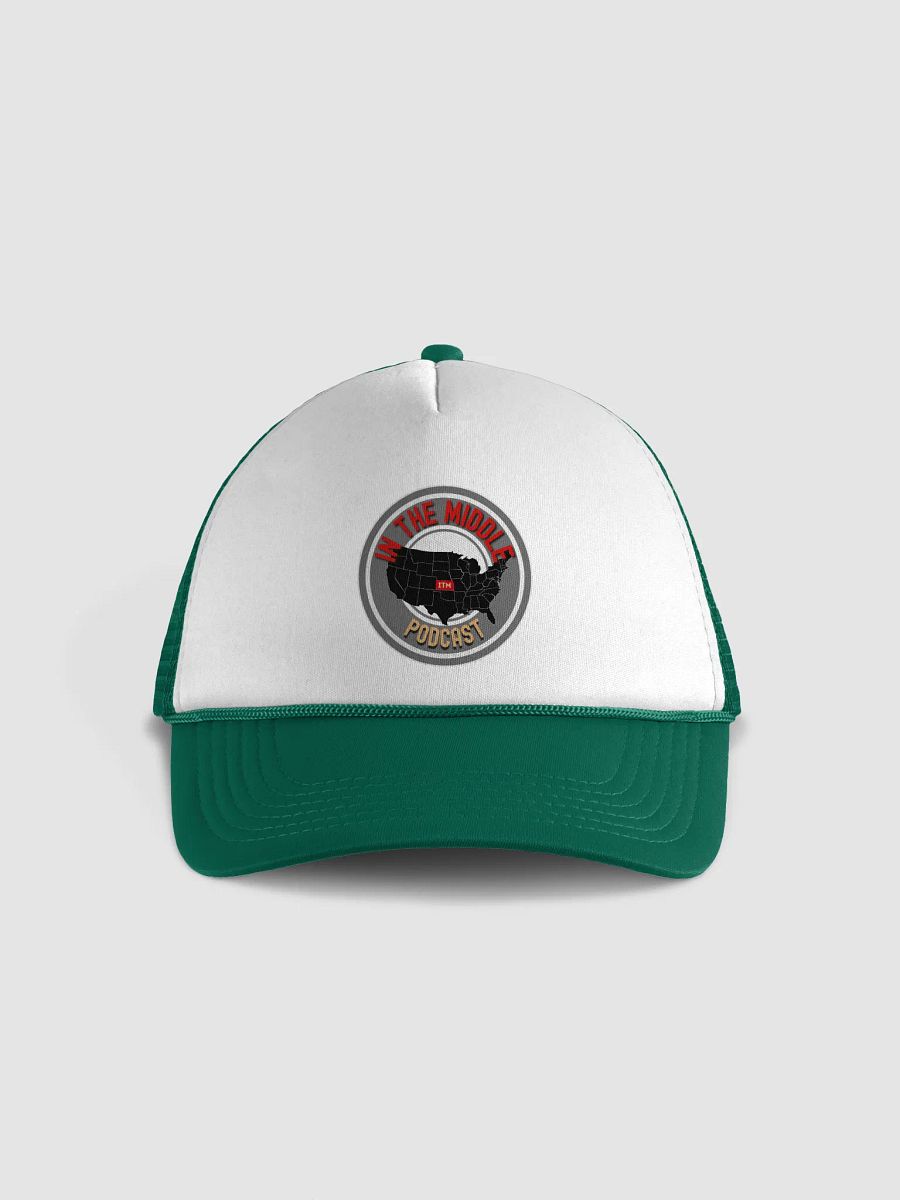 2024 In The Middle Logo Foam Trucker Hat product image (9)