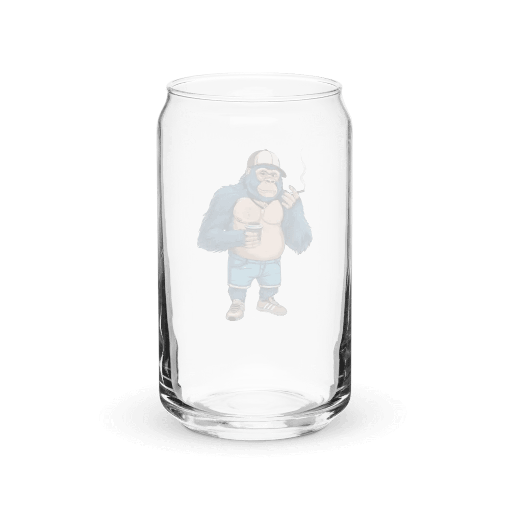 Blue Gorilla Can-Shaped Glass product image (2)