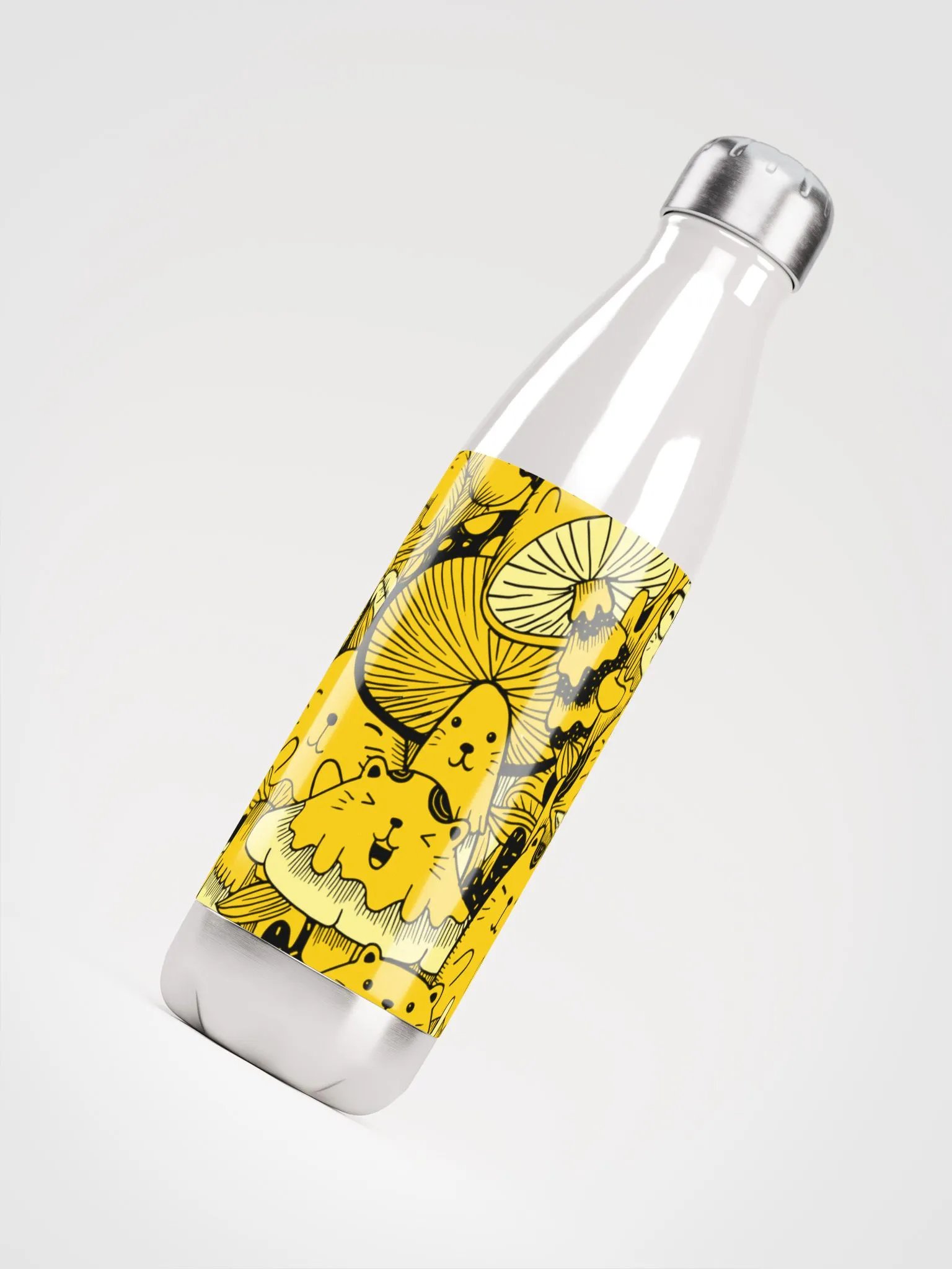Mewshroom Madness Cat Water Bottle product image (4)