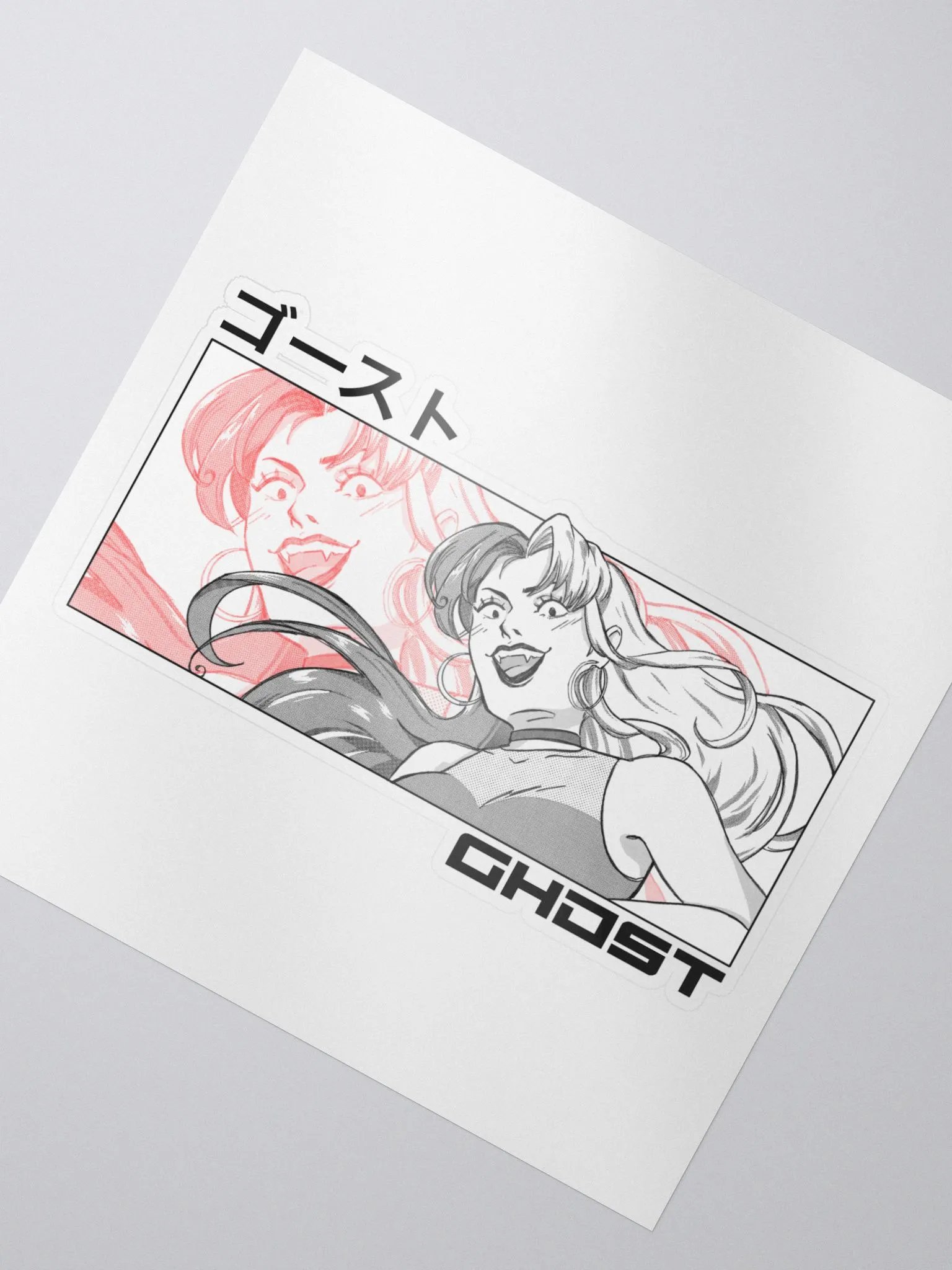 ゴースト GHOST // Kiss Cut Sticker product image (2)