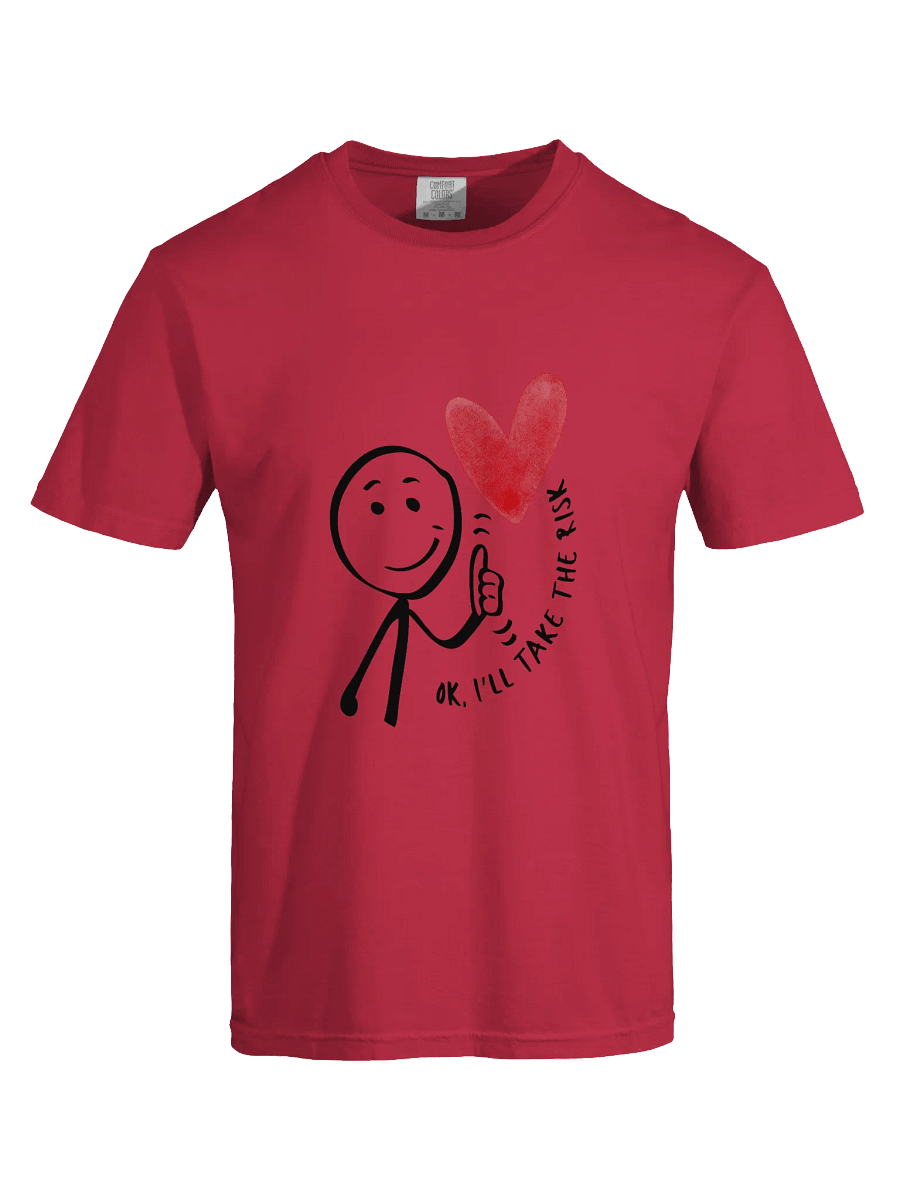 Ok, I'll Take the Risk Heavyweight T-Shirt product image (63)