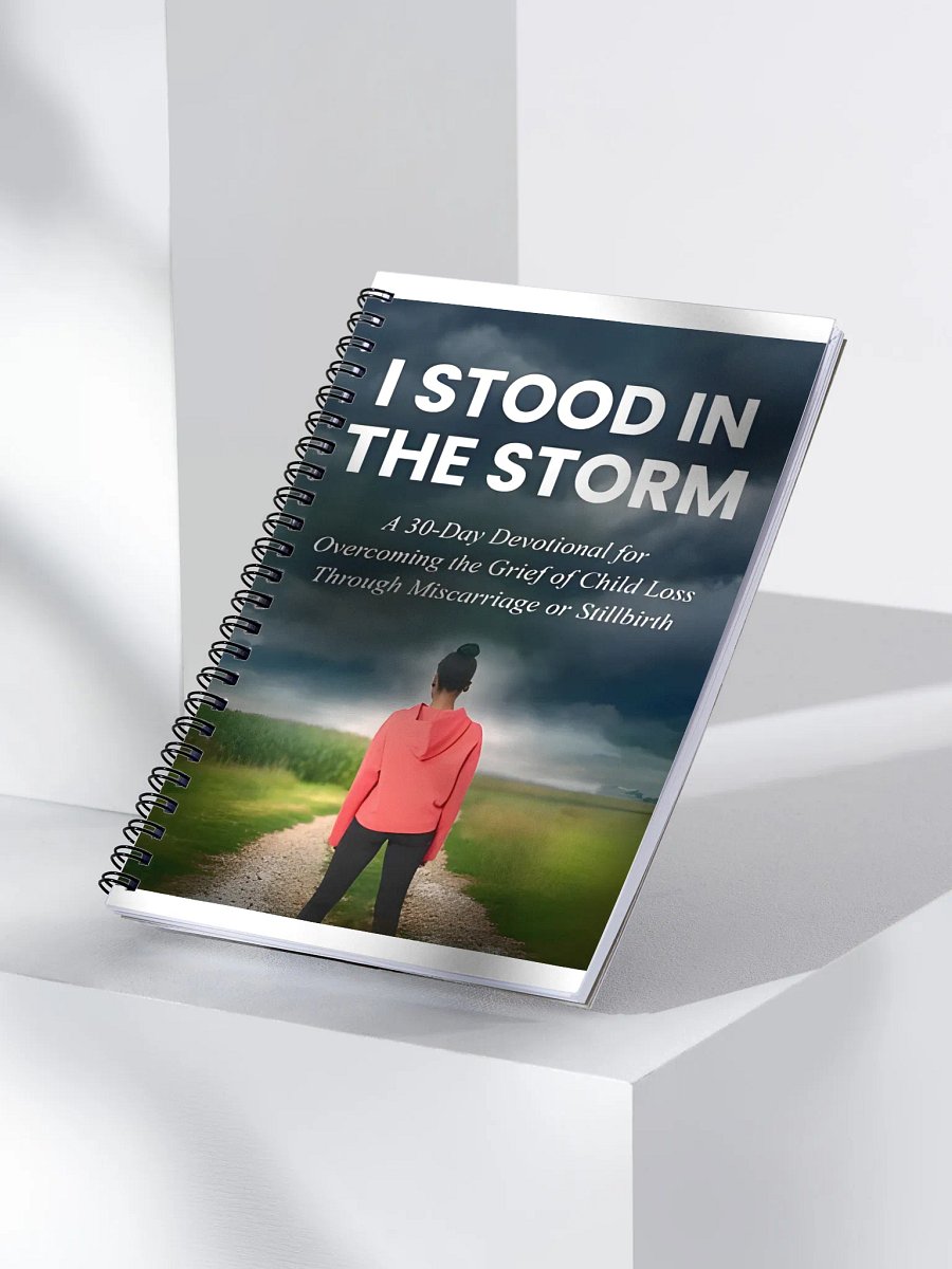 I Stood in the Storm, Reflections Spiral Notebook product image (3)