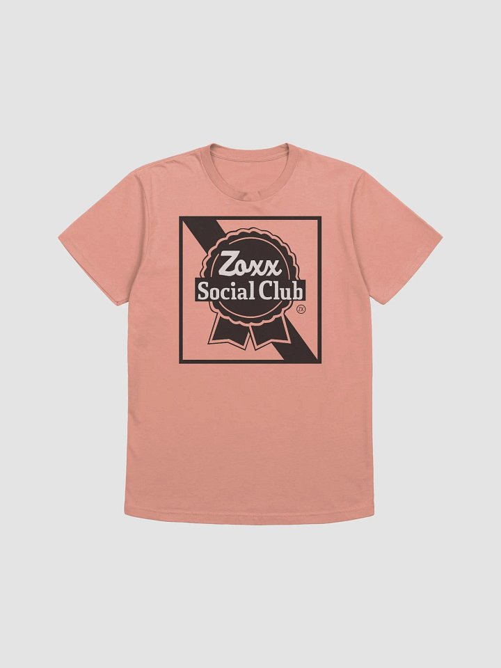 Zoxx Social Club PBR blk/white Next Level Supersoft T-Shirt product image (1)