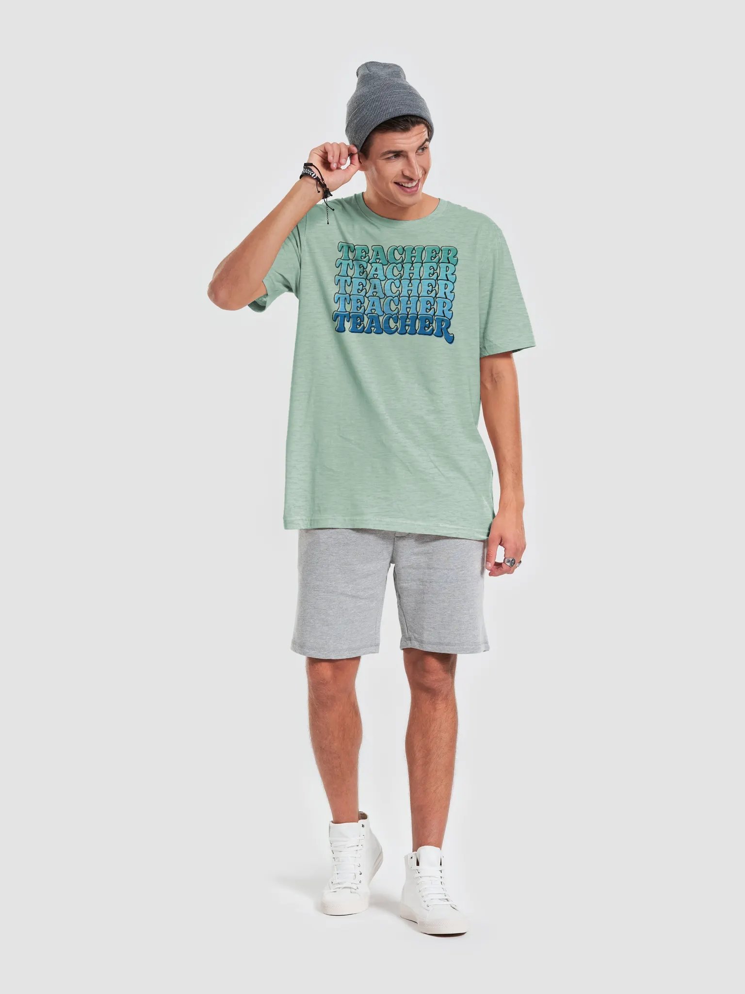 Teacher Stacked T-Shirt product image (2)