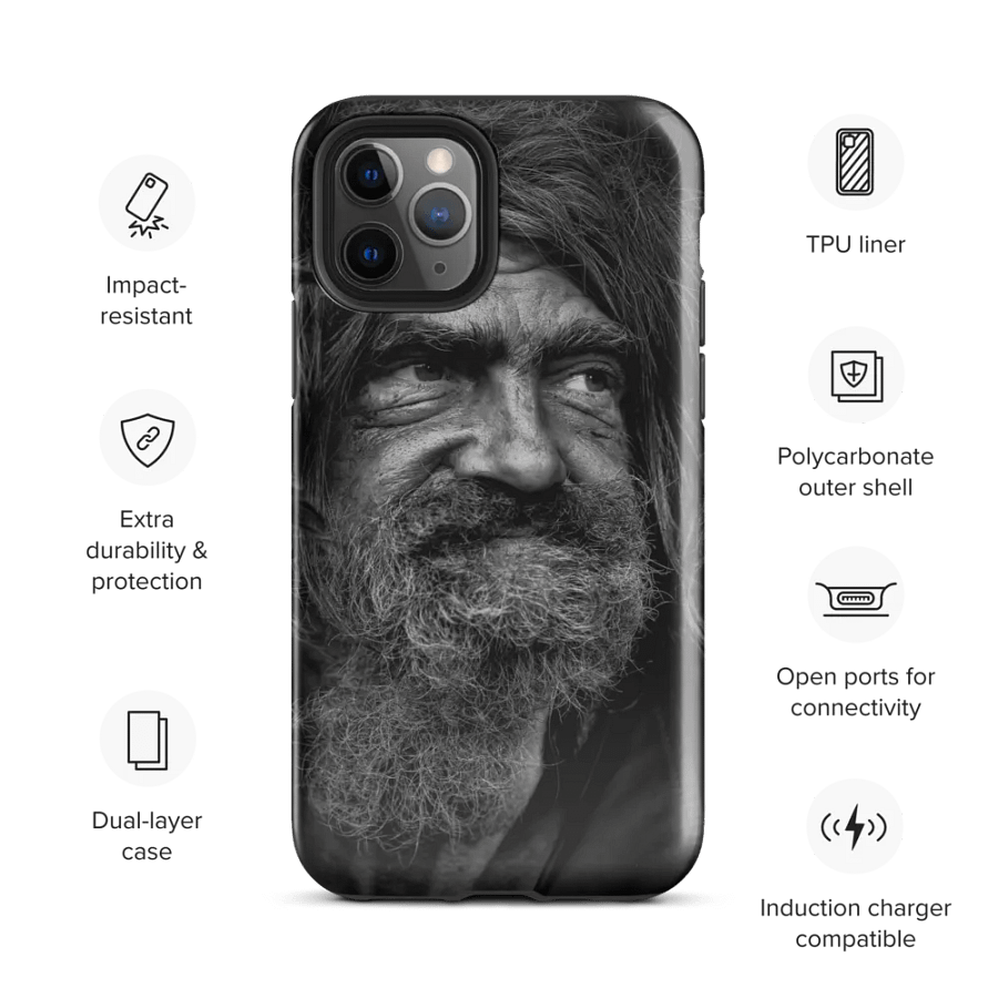 Exclusive Elderly Man Designed Phone Case - Unique Protection for Your Device product image (28)