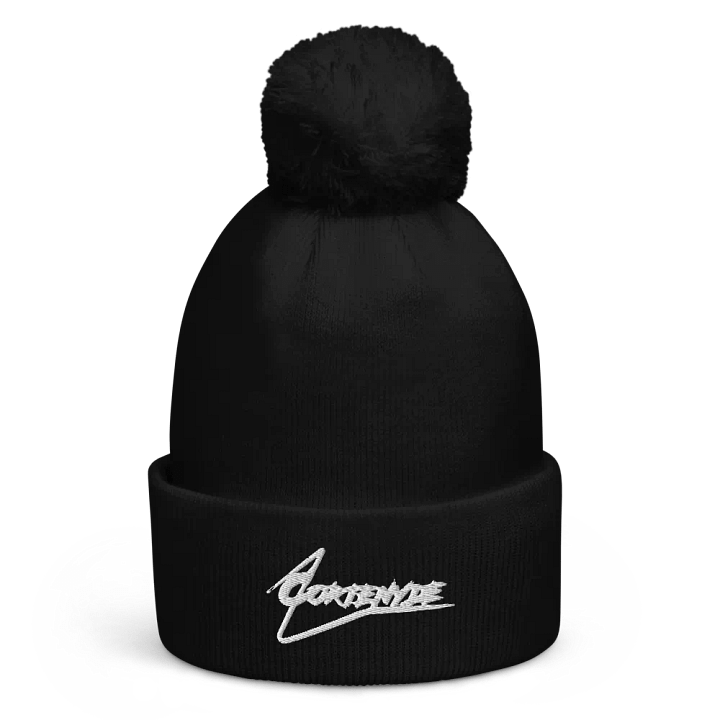 Cortenyde Embroidered Pom Pom Beanie product image (1)