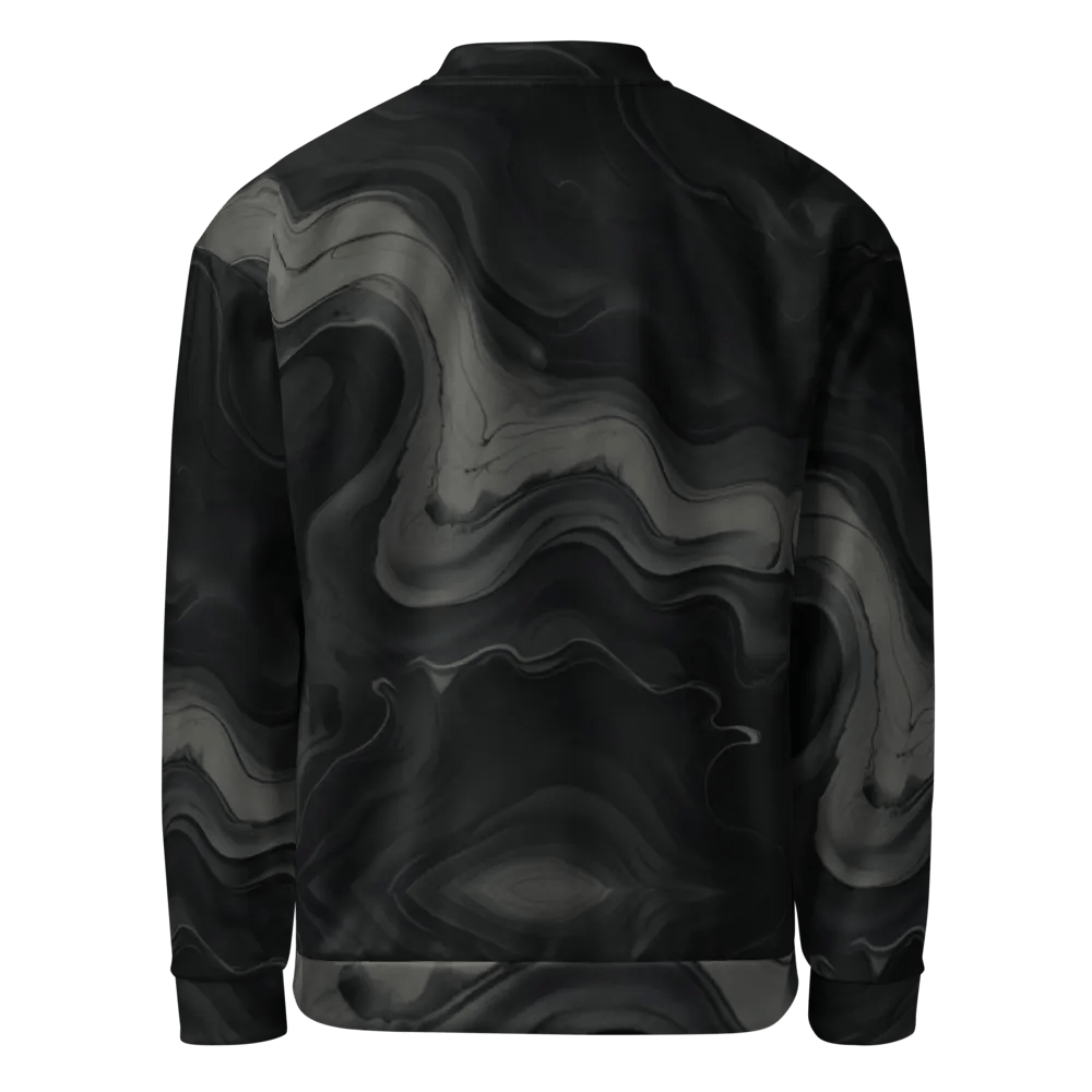 Swirling Shadows All-Over Bomber Jacket product image (3)