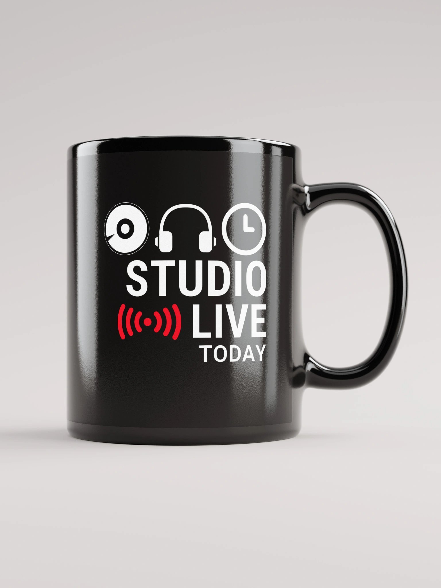 Classic BLACK Studio Live Today Mug product image (2)