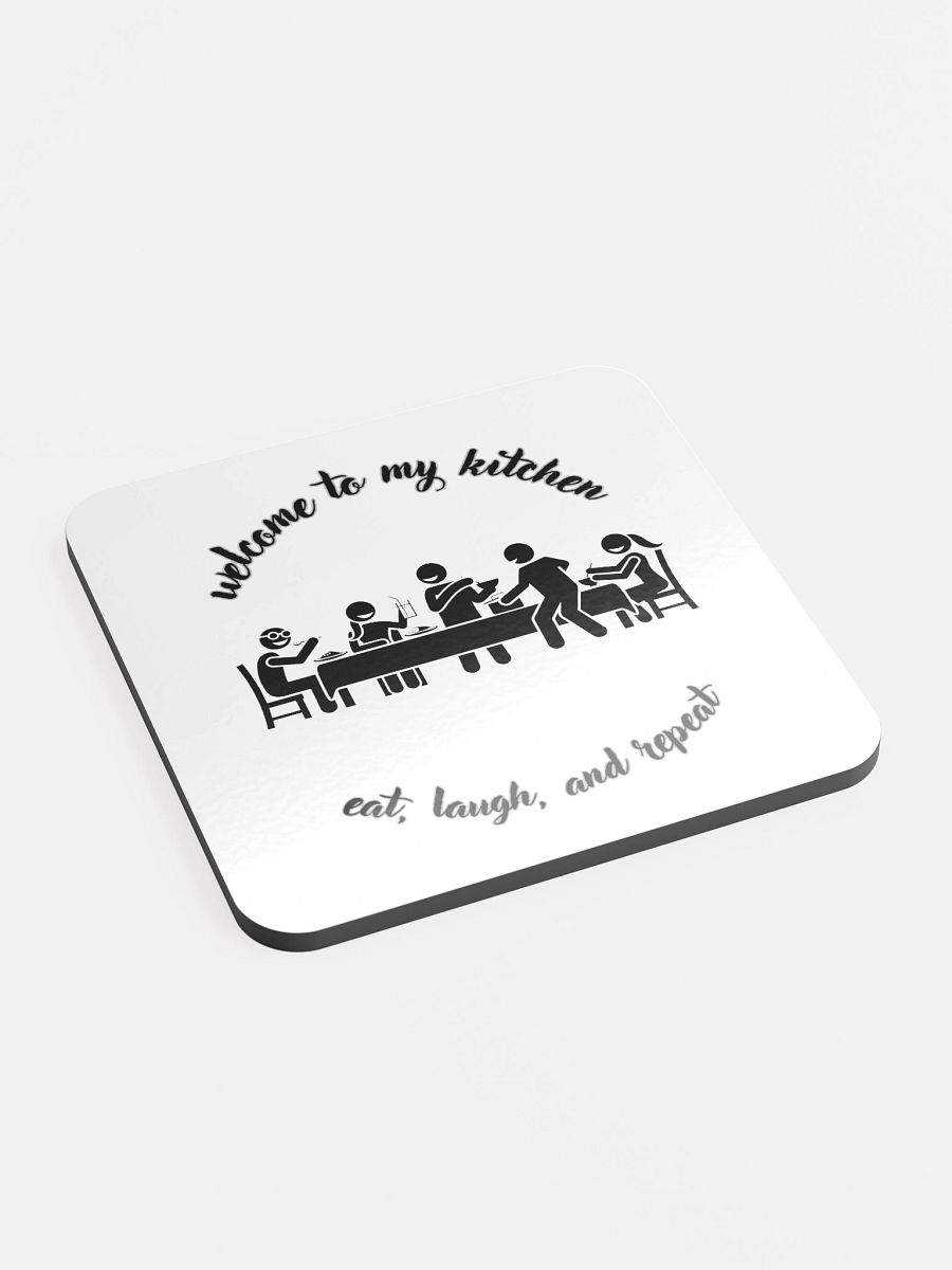 Glossed Cork Coaster - Eco-Friendly Minimalist Design product image (2)