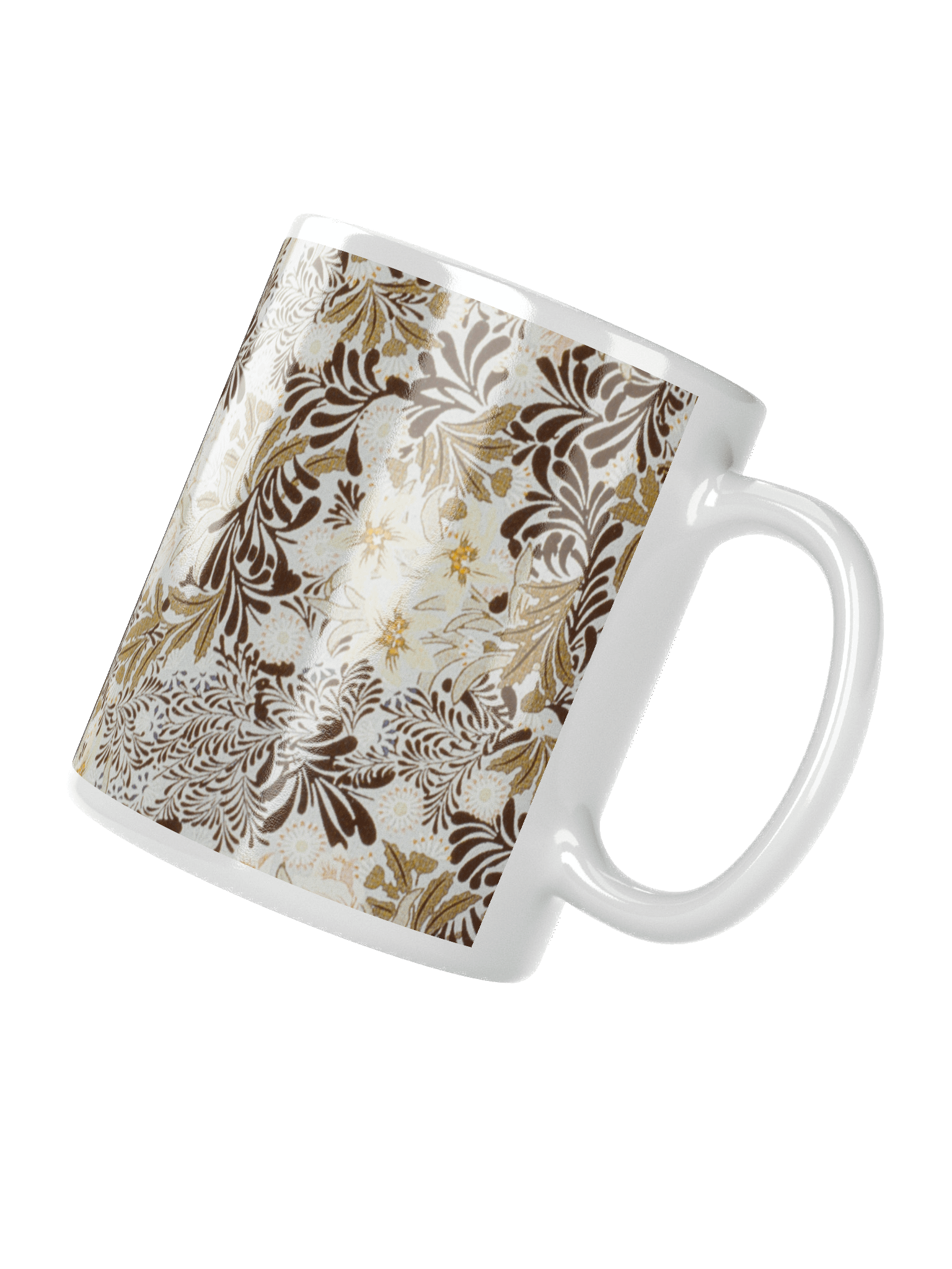 Elegant Floral Symphony Mug product image (3)