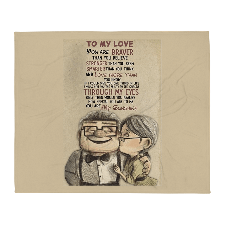 Sunshine Love Throw Blanket product image (2)