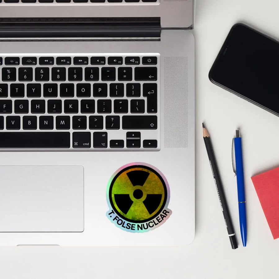 Classic T. Folse Nuclear Holo Sticker product image (12)