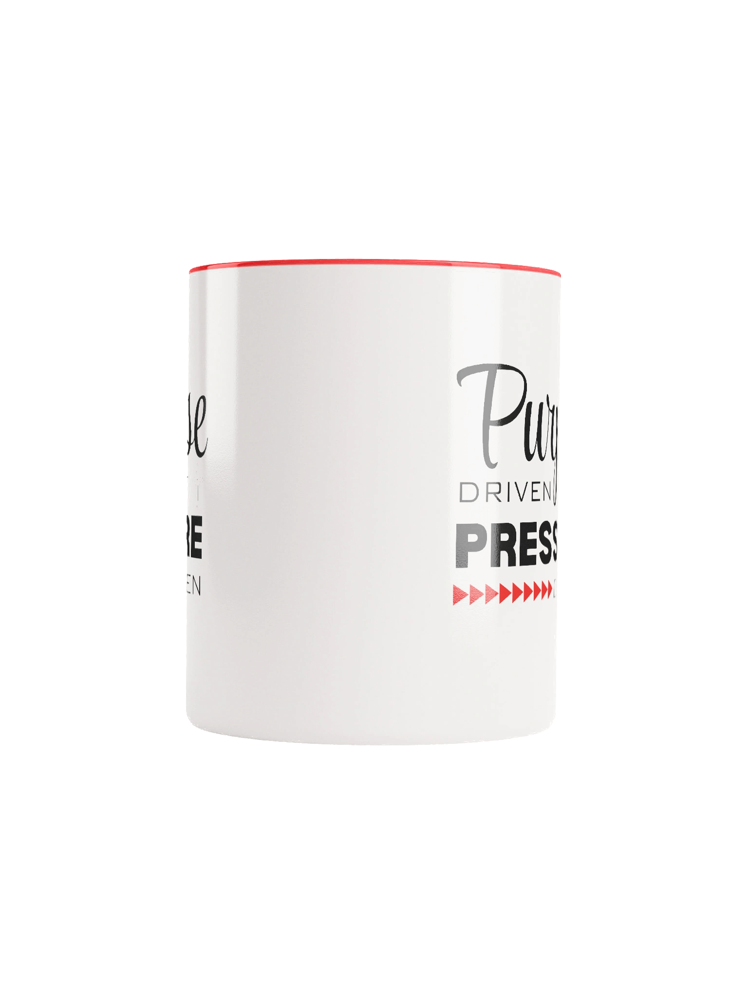 Purpose Driven Not Pressure Driven | Double-tone Ceramic Mug | Faith Inspirational Gift product image (5)