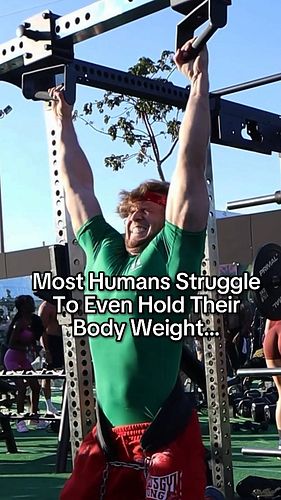Most humans can’t even hold their body weight…
.
📚 Check out my website for FREE Guides & Tools!
.
Tags: #gymshark #liftmiami...