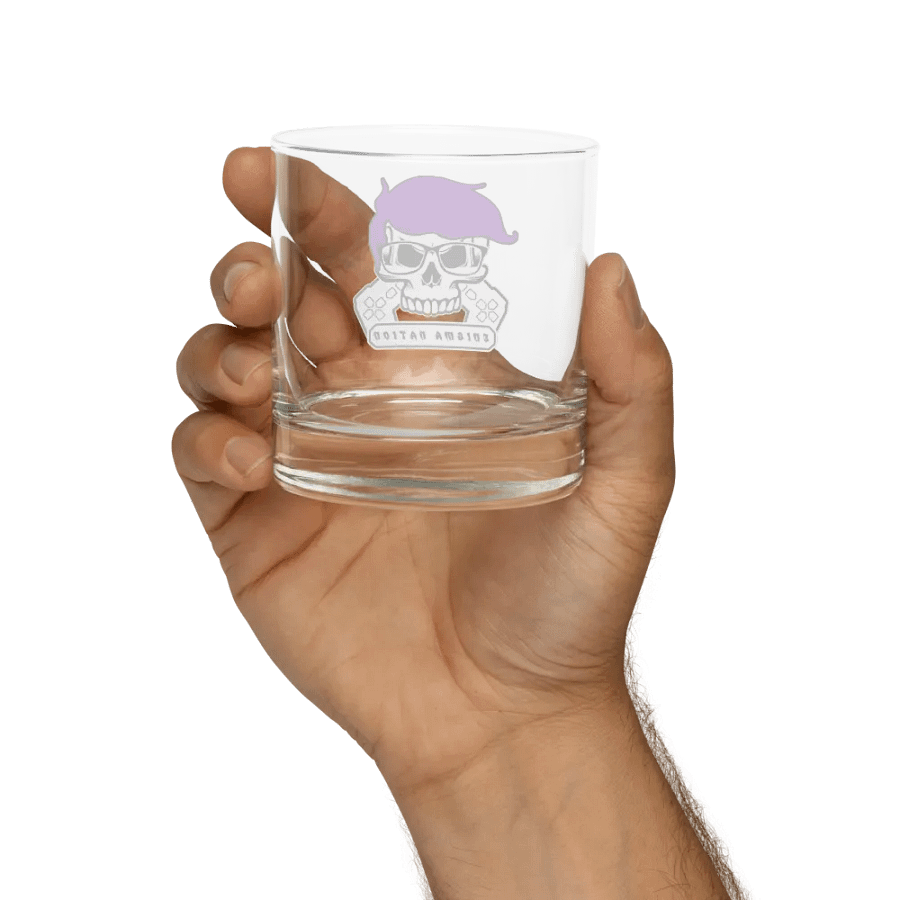 Enigma Nation Rocks Glass product image (9)