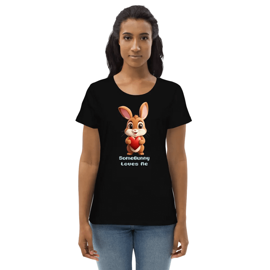 Hoppy Love Tee: Somebunny Loves Me! product image (2)