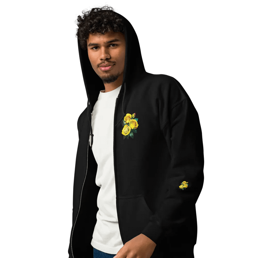 Sunshine Blooms Zip Hoodie product image (47)
