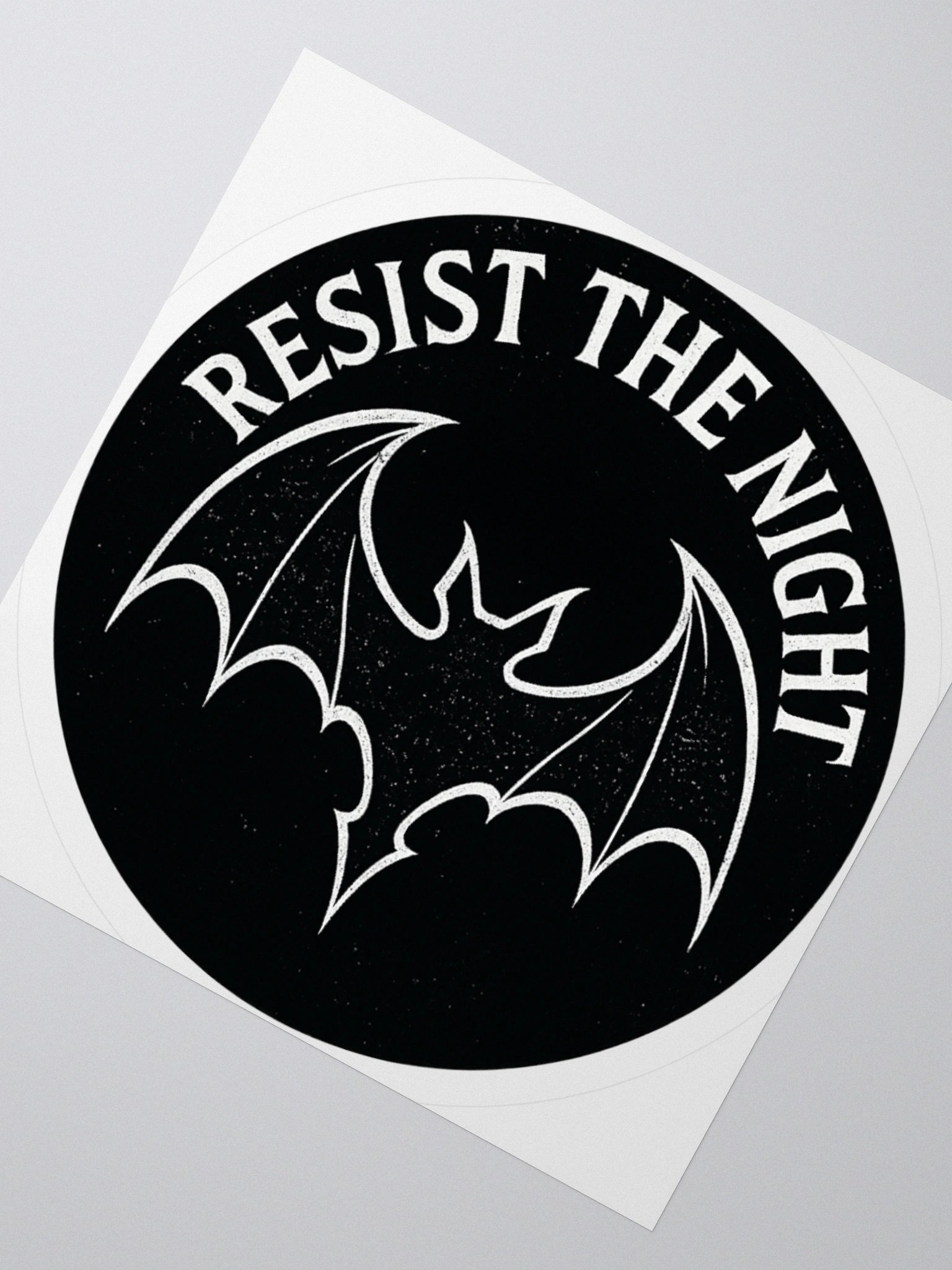 Resist the Night: Resistance Vinyl Emblem Sticker product image (5)