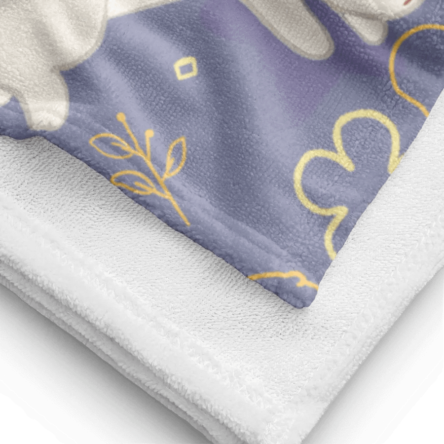 Bunny Boss Maru Bath Towel product image (5)