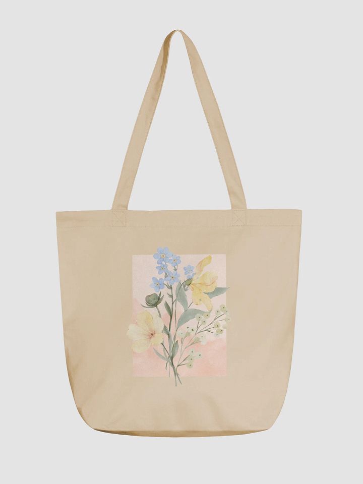 Pastel Floral Tote Bag #1 product image (2)