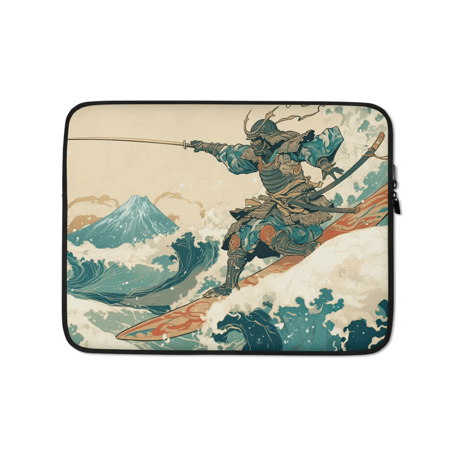 Surf Warrior Laptop Sleeve product image (1)