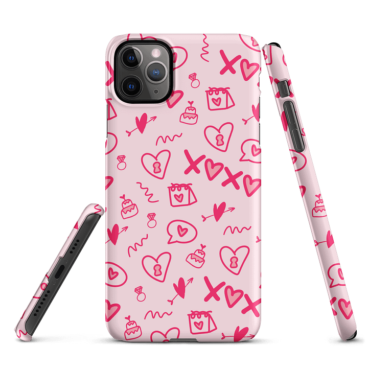 Doodle Romance Snap Case for iPhone® product image (1)