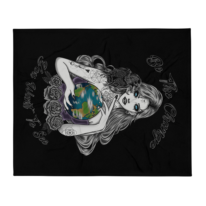 Be The Change Blanket product image (1)