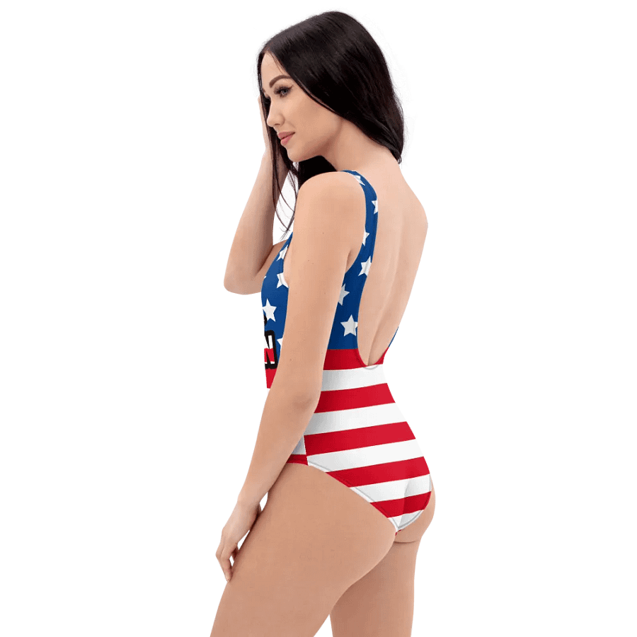 Women's One-Piece Swimsuit: Proud American product image (5)