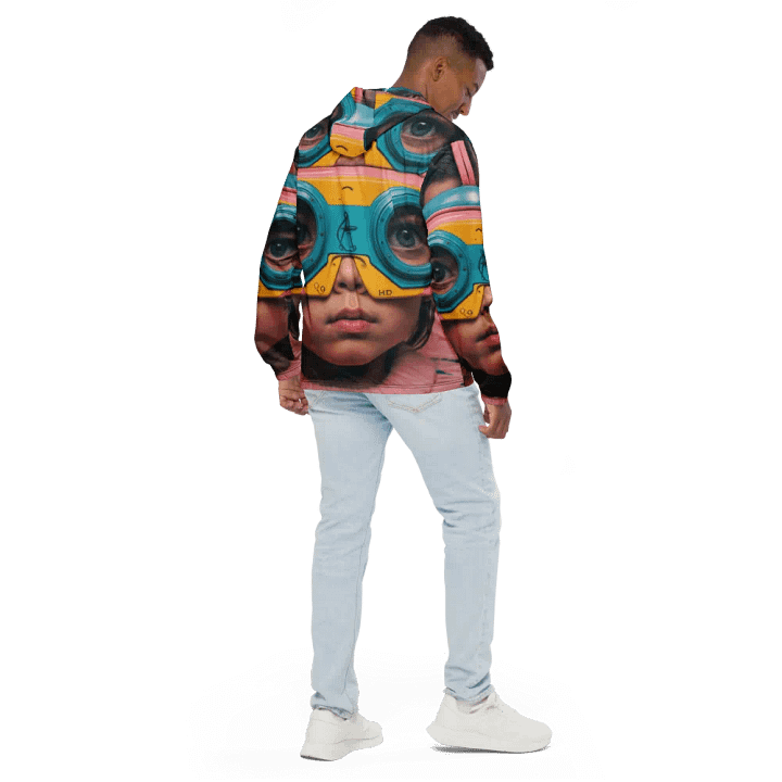 Whimsical òógle Kidsplay All-Over Print Windbreaker product image (2)