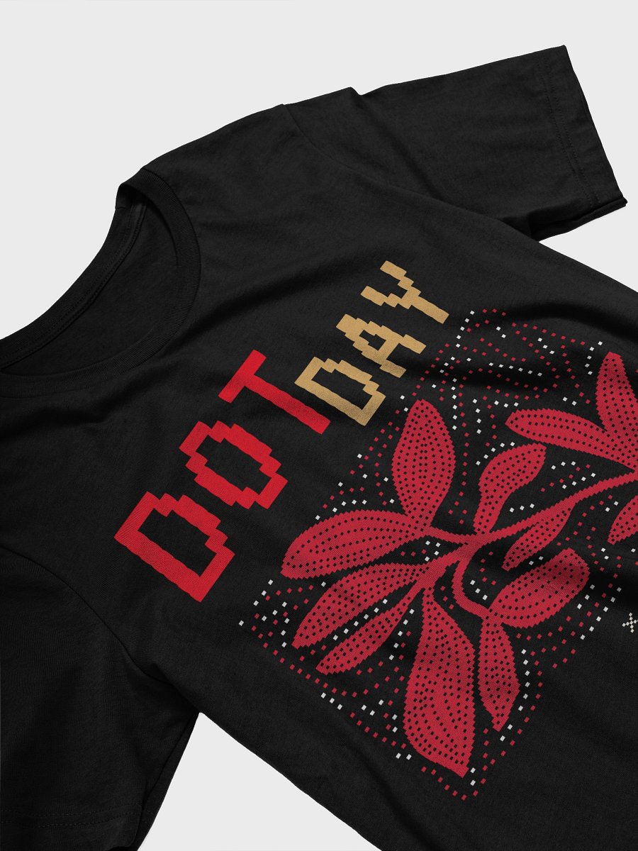 Red Botanical Dot Day T-Shirt product image (7)